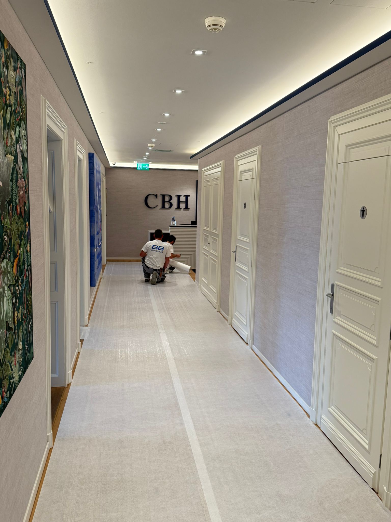 Totalsanierung Gewerbe CBH Bank